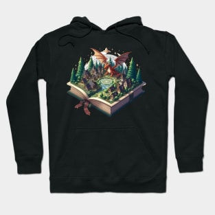 Reading Books About Dragons is Fun Hoodie